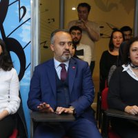 Başkan Aktaş’tan sazlı sözlü ziyaret  