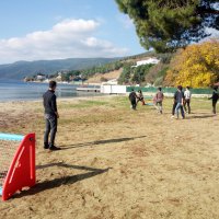 Gençler eğitim için kampa girdi 