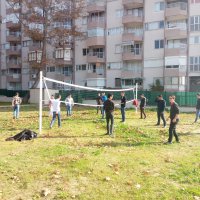 Gençler eğitim için kampa girdi 