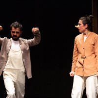 Engelli öğrencilerin tiyatro keyfi  