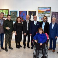 Engelleri sanatla aştılar 