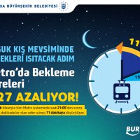Metroda bekleme süresi düşürüldü  