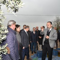 Başkan Aktaş’la hasat zamanı  