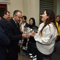Başkan Aktaş'ın yılbaşı mesaisi 