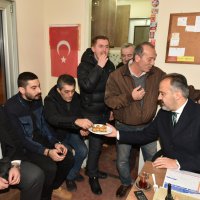 Başkan Aktaş'ın yılbaşı mesaisi 