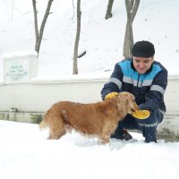 Kar bastırdı can dostlar unutulmadı 