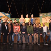 Başkan, çocuklarla ‘Beş Haylaz’ı izledi 