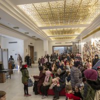 Başkan, çocuklarla ‘Beş Haylaz’ı izledi 