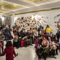 Başkan, çocuklarla ‘Beş Haylaz’ı izledi 