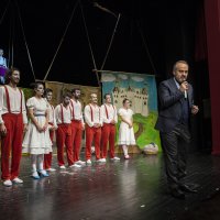 Başkan, çocuklarla ‘Beş Haylaz’ı izledi 