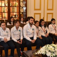 Atletizm takımından Başkan Aktaş’a ziyaret  