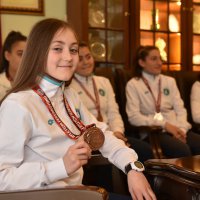 Atletizm takımından Başkan Aktaş’a ziyaret  