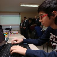 Öğrencilere moral ziyareti 