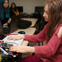 Öğrencilere moral ziyareti 