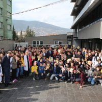 Öğrencilere moral ziyareti 