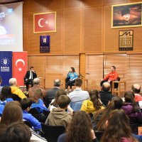 Milli Karateci Arapoğlu, gençlerle buluştu 