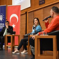 Milli Karateci Arapoğlu, gençlerle buluştu 