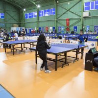 Özel sporcularla özel turnuva 