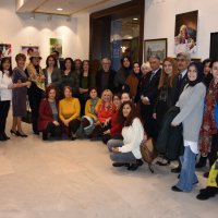 Ressamların teması sevgi ve barış 