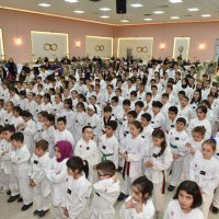 Uçan tekmelerin sertifikası Başkan Aktaş’tan 