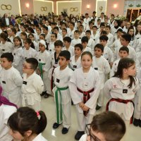 Uçan tekmelerin sertifikası Başkan Aktaş’tan 