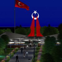 Görkemli meydanla şehitlere vefa 