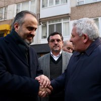 Başkan-esnaf tek yürek  