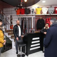 Başkan-esnaf tek yürek  