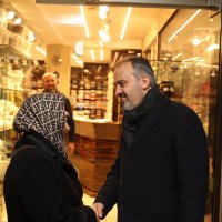 Başkan-esnaf tek yürek  