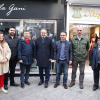 Başkan-esnaf tek yürek  