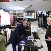 Başkan-esnaf tek yürek  