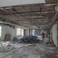 Tower Plaza’da yıkım süreci başladı 