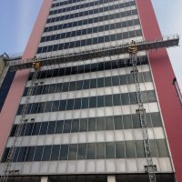 Tower Plaza’da yıkım süreci başladı 