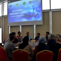 Uluslararası öğrenciler çalıştayda buluştu 