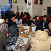 Uluslararası öğrenciler çalıştayda buluştu 