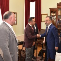 Azeri işadamlarından Başkan Aktaş’a ziyaret  