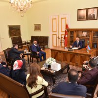Azeri işadamlarından Başkan Aktaş’a ziyaret  