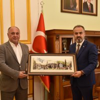 Azeri işadamlarından Başkan Aktaş’a ziyaret  