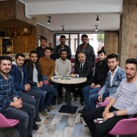 Üniversitelilerin kıraathane buluşması başladı 