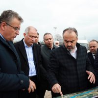 Yıldırım’ın kent parkı şekillenmeye başladı 