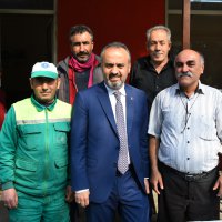 Başkan Aktaş, metroda vatandaşı dinledi 