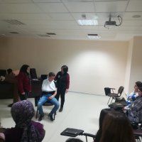 Stajyerlere ilk yardım eğitimi 