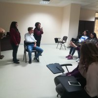 Stajyerlere ilk yardım eğitimi 