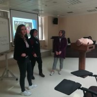 Stajyerlere ilk yardım eğitimi 