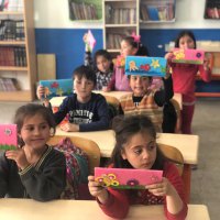 Kütüphane çocukların ayağına geldi 