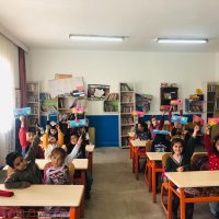 Kütüphane çocukların ayağına geldi 