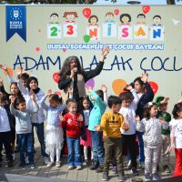 Adam olacak çocukların bayramı 