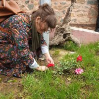 Müzede  ‘Hıdırellez’  ateşi yakıldı 