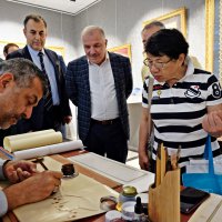 Türk – Japon yazı sanatları BUSMEK’te buluştu 