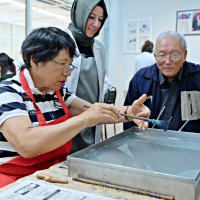 Türk – Japon yazı sanatları BUSMEK’te buluştu 